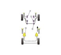 2x Silent-Blocs De Barre Anti-Roulis Compatible Avec Peugeot 205 309 Gti - Av D - D17mm