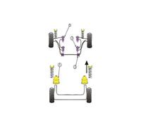 2x Silent-Blocs De Barre Anti-Roulis Peugeot 205/ 309 Gti - Av D - D17mm