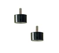 2x Silentbloc M8 20x30 Mm Male Femelle Moteur Flexibloc Amortisseur Caoutchouc Moto Scooter Mobylette Voiture