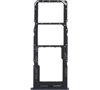 2x SIM + 1x Micro-SD support de carte de rechange pour Samsung A04s - Black Beauty