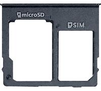 2x SIM + 1x Micro-SD support de carte de rechange pour Samsung Galaxy A10e - Noir