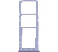 2x SIM + 1x Micro-SD support de carte de rechange pour Samsung Galaxy A32 - Violet
