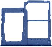 2x SIM + 1x Micro-SD support de carte de rechange pour Samsung Galaxy A41 - Bleu