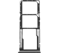 2x SIM + 1x support de carte Micro-SD Pièce de rechange Xiaomi Redmi 10C - Graphite Gray