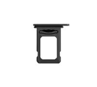 2X Single Sim Card Tray Rack Slot Replacement Compatible with iPhone 14 Pro/iPhone 14 Pro Max + Black