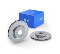2x SKF VKBD 80038 V2 Disque de frein Avant Ø257mm Hauteur: 40.5mm Épaisseur: 22mm Cercle de percage -Ø: 100mm ventilé de l'intérieur