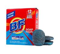 2X Soap Pads, Steel Wool Soap Pads, Pre-Soaped Cleaning Pads, Soap Filled Pads, Rich Lather Soap Pads, Kitchen Cleaning Pads, Bathroom Soap Pads, Living Room Cleaning Pads