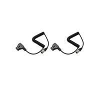 2X Sound Devices 688 633 Zoom F8 Câble D'Alimentation DTAP Vers Câble D'Alimentation à Ressort à Fiche Mâle Hirose 4 Broches