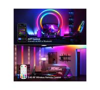 2X SP668E SPI RGB LED Controller 600 IC BT APP 2.4G RF Remote for WS2811 WS2812B DIY Dynamic Effect Pixels Strip Light