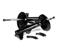 2x RIDEX 854S1534 Jambe de suspension Amortisseur Avant Gaz