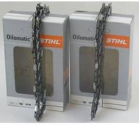 2x STIHL Chaînes de tronçonneuse Oilomatic Picco Micro Mini 3 (PMM3) 3/8'P 1,1mm 35 cm (3610 000 0050)