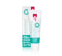 2x STOP Sensitive Dentifrice-Gel edel+white 75ml Vegan - Neuf