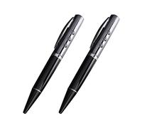 2X Stylo Lecteur MP3 USB Lecteur de Musique Portable Multifonctionnel Étudiant Lecteur de Stylo Inscriptible Noir