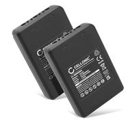2X subtel Batterie Compatible avec Autec E16 KTC, Autec E16 Sirio 42, Autec Modular MK, Modular MJ, MBM06MH 700mAh 7.2V