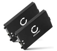 2X subtel Batterie Compatible avec Nintendo DS, DS Lite - NTR-001, NTR-003 800mAh 3.6V - 3.7V