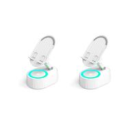 2X Suporte para Telefone 3 em 1 Indutivo Alto-Falante Bluetooth Giratório 360 Tesouro Dobrável e Carregamento
