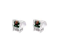 2X Support de Boîtier de Caméra en Acrylique Hautement Transparent pour Raspberry Pi Appareil Photo Officiel