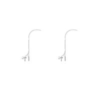 2X Support de Mobile pour Berceau de Bébé, Support de Cloche de Lit Réglable avec Double Trou, Facile à Installer, Sûr et Durable