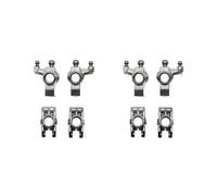 2X Support de Moyeu Arrière en Métal pour SCY 16101 16101 Pro 16102 16103 16201 16301 16302 16303 Pièces de Mise à Niveau de Voiture RC