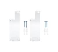 2X Support de Sabre Laser Transparent en Acrylique, Support de Rangement Mural avec Vis pour Affichage de Sabre Laser Star Planet B