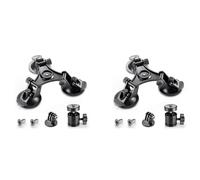 2X Support de Voiture Triple Ventouse à Ventouse pour Osmo Pocket Camera Stabilisateur Accessoire avec Adaptateur D'Extension