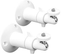 2x Support mural pour caméra compatible avec Arlo,compatible avec Eufy,compatible avec Wyze-Support pivotant en aluminium avec filetage 1/4"",intérieur et extérieur