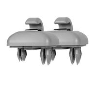 2x Supports de fixation pour pare-soleil, clips et crochets en plastique, installation facile, compatible Audi A1 A3 A4 A5 Q3 Q5 .