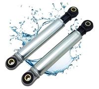 2x SUSPA Amortisseur pour lave-linge Miele couleur argent I Amortisseur de vibrations 8mm alésage 120N pour pièce no. 4500826