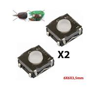 2x Switch Bouton Clé Télécommande Plip Opel Renault Volkswagen Audi Ford Land Rover Mercedes Nissan Seat Skoda @Pro-Plip