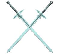 2X Sword Art Online Epee Kirito Repulser Latex Mousse Repliksword