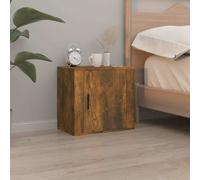 2x Tables de Chevet Murales Chêne Marron 50x30x47 cm Tables de Nuit vidaXL