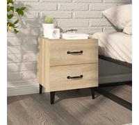 2x Tables de Chevet Sonoma Gris 40x35x47,5 cm Tables de Nuit Armoires vidaXL