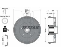 Tambour de frein TEXTAR 94047500