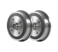 2x Tambour de frein ATE 24.0223-0002.1 convient pour VAG