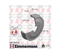 ZIMMERMANN 600.1967.20 Tambour de frein