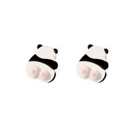 2X Tapis de Souris Ergonomique pour la Main, Tapis de Souris Panda Mignon, Tapis de Bureau HD, Tapis Antidérapant de Style Dessin Animé, Accessoires