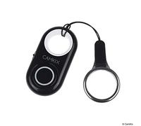 2X Télécommande d’obturateur de caméra avec Technologie sans Fil Bluetooth® - Lanière avec Circulaire détachable - Mousqueton - Prenez des Photos/vidéos à Distance jusqu'à 10 m sur iPhone/Android