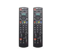 2X Télécommande de Remplacement Universelle TV Professionnelle pour Viera TV N2QAYB000350 N2QAYB000572