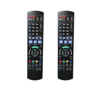 2X Télécommande N2QAYB000980 Remplacement pour Blu-Ray Disc Lecteur DVD Enregistreur HDD N2QAYB000611 N2QAYB000755