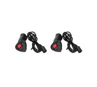 2X Télécommande Sans Fil Universelle de Contrôleur de Treuil Électrique avec Câble de 9,2 Pieds Adapté Aux Véhicules Tout-Terrain