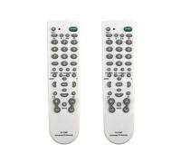 2X Télécommande TV Universelle TV-139F Télécommande Multifonction Télécommande Intelligente Télécommande de Remplacement