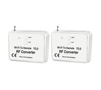 2X Télécommande Universelle Sans Fil Wifi Vers Rf Convertisseur Téléphone à la Place de la Télécommande 240-930Mhz pour la Maison Intelligente