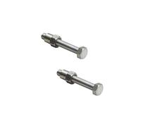 2x TENDEUR DE CHAINE M5x0,8 MBK 41 51 MOTOBECANE AV88 AV89 MOBYLETTE CYCLOMOTEUR MOTO
