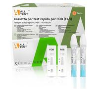 2x Test Détection de Sang Occulte (FOB) dans les Selles Akktest - Auto Test Sang Selle, Dépistage Cancer Colorectal, kit Rapide et Fiable Sans Piles Autotest