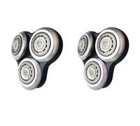 2X Tête de Rasoir de Remplacement RQ12 pour Rasoir Philips Series 9000 RQ10 RQ12 SH90-50 Ensemble de Tête Complet