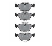 2X Textar 2096801 Jeu De Plaquettes De Frein À Disque Avant Pour BMW E34 E32 E36