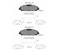 2x Textar 2210901 Plaquettes de Frein Disque Avant pour Ford USA MUSTANG