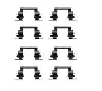 2x Textar 82507300 Kit D'Accessoires Plaquette Avant pour Peugeot Citroën