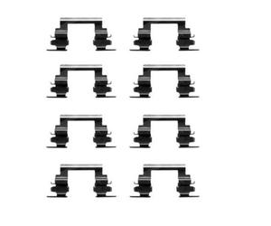 2x Textar 82507300 Kit D'Accessoires Plaquette Avant pour Peugeot Citroën