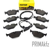 2x Textar Bremsbelägesatz avant Arrière + 2x Contact D'Avertissement pour BMW